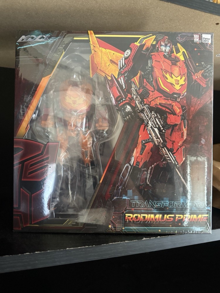 ThreeZero Transformers Rodimus Prime MDLX Scale Figure USA SELLER
