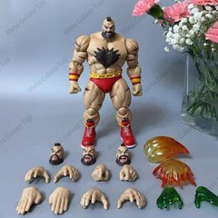 Storm Toys 1/12 ZANGIEF Street Fighter 2 Series Action Figure Full Set 6″ Fig