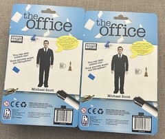 The Office Dwight Schrute Action Figure Lot of 2 Dunder Mifflin Series 1 Sealed