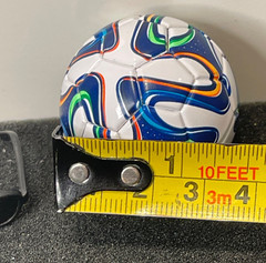 1:6 Scale custom sports figure Soccer Ball w/ Design & Sunglasses