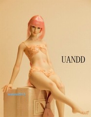 UANDD 1:6 Small Bust PH Suntan Skin NO Finger Bone 12″ Female Action Figure Body