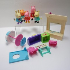 Peppa Pig And Friends Sweet Day Ice Cream Time Gabrielle Goat Complete 13 pc