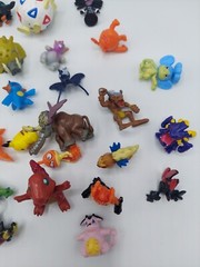 Mixed Lot Of 47 Pokemon PVC Figures~ Several Digimon & Yu-gi-oh Mixed In