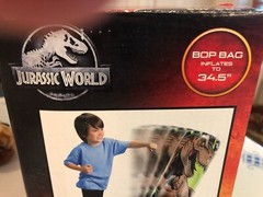 Jurassic World Dinosaur Bop Bag Toy for Kids Holiday Christmas Birthday Gifts