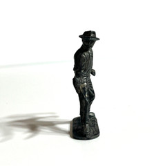 Famous Men of the Wild West Die Cast Metal Figure Wyatt Earp Lawman-2 1/2″