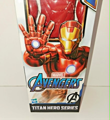 Iron Man Titan Hero Series Marvel Avengers 12” Action Figure New in Box Hasbro