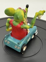 VRHTF RARE SUPER COOL ED “BIG DADDY” ROTH RAT FINK ” WITH COOL CAR”