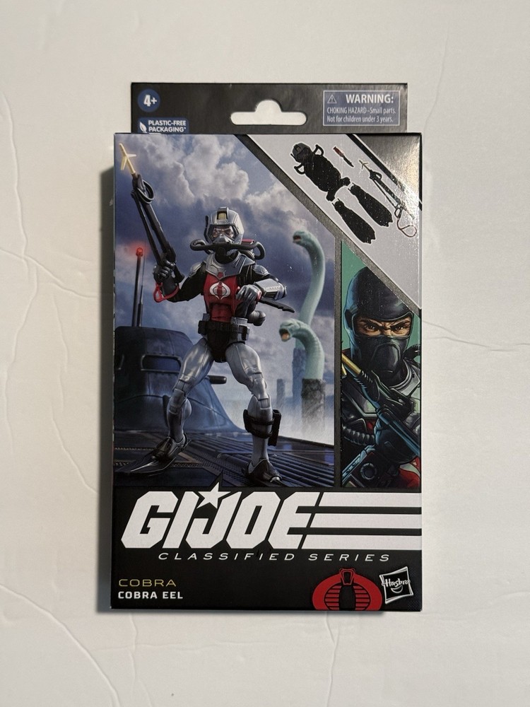 GI Joe Classified Cobra EEL #81 Figure Amazon Exclusive New