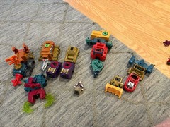 Battle builders Toy biz Lot System 1000 2000 3000 4000 Aliens Train Set
