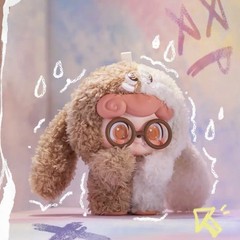 JOTOYS Q.kid Emotional Hairy Monsters Series Social Phobia box Plush Art Kit New