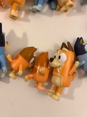 Lot of Bluey Dog Figures Moose Toys – w/ Duplicates