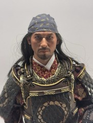 POPTOYS EX031B 1/6 Scale UJIO Warrior Brave Samurai Headsculpt + Kerchief Model