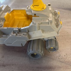 Vintage 1986 Hasbro Inhumanoids Trappeur Vehicle action figure parts lot