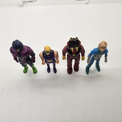 Vintage Action Figure Lot Of 4 Dino Riders Battletech Sky Commander Mixed Lot
