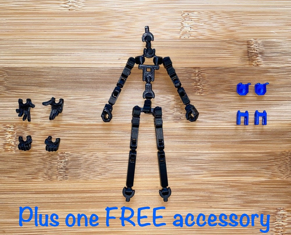 ABS Frame Replacement for Dummy 13 Posable Action Figure Articulated Mannequin