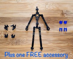ABS Frame Replacement for Dummy 13 Posable Action Figure Articulated Mannequin