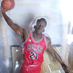 McFarlane Toys NBA Jimmy Butler Chicago Bulls #21 (Bent Box)