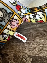Large Garfield the Cat Plush Toy 10 inch Sticker Bomb Rare.