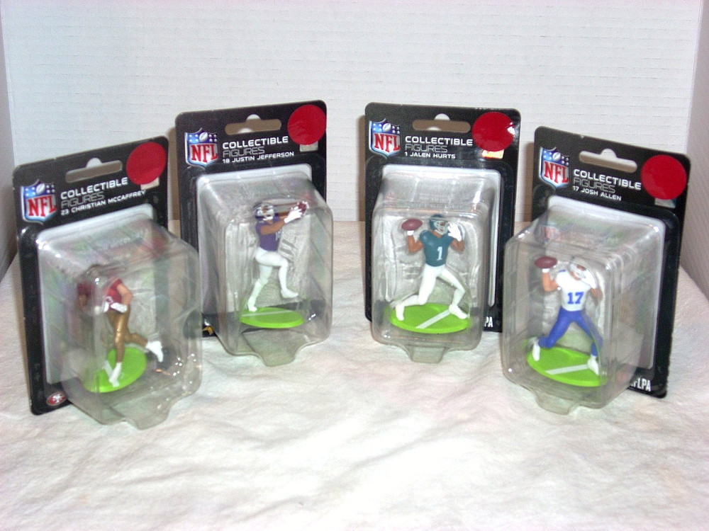 NFL Collectible – Mini Figures 2.5” – Set Of 4