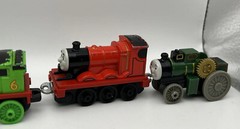 Lot Of 7 Thomas The Tank Engine Train Die Cast Metal Plastic Connectors-READ-