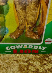 NIB 1974 MEGO WIZARD OF OZ COWARDLY LION 8″ FIGURE WITH BOX