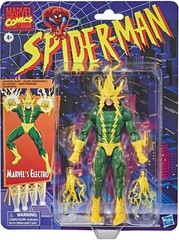 Hasbro Collectibles – Spider-Man Retro Comics – Marvel Legends – Marvel’s Electr