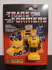 Transformers KC-01 KO Die-Cast Optimus Prime Missing Link G1 Trailer & Bumblebee