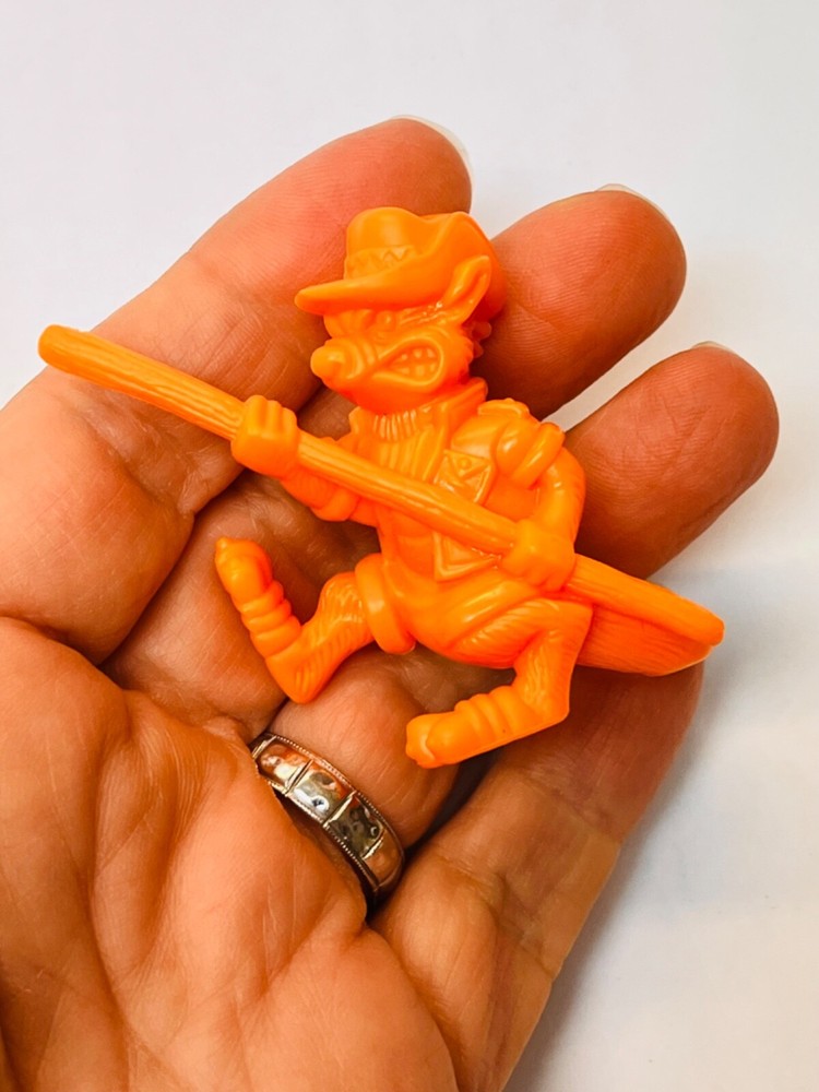 Vintage TMNT Kid Kangie Sidekick Minifigure Walkabout Accessory Kangaroo BIN 12