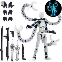 T13 Titan 13 Action Figure 3D Printed Multi Jointed Movable Robot Model Toy