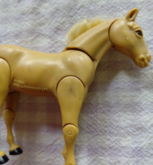 Vtg Multi-Toys Hong Kong Horse Action Figure 1981 5” inch
