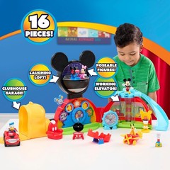 Disney Jr Mickey Mouse Clubhouse 28 inch Playset Lights Sounds