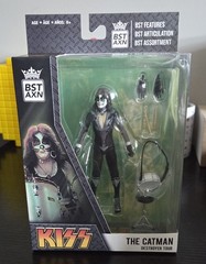 KISS DESTROYER BST AXN Action Figure Set Of 4 Sealed New Ace Gene Peter Paul