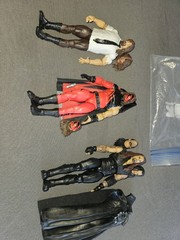 MATTEL WWE TRIO BUNDLE ULTIMATE UNDERTAKER, KANE , ELITE MANKIND