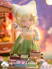 6Pcs Lucky Doll Delicious Food 14cm/5.5In Bjd Dolls Dressable Action Figure Gift