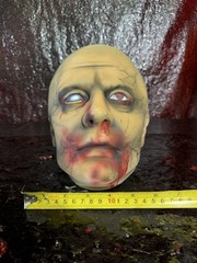 ZOMBIE MALE 3D PRINT HEAD SCULPT 1:1 RATIO LIFE SIZE
