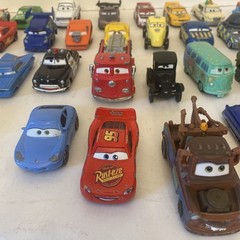 Disney Pixar Cars 37 Mixed Die Cast Vehicle Lot! Race Cars Trucks Forklifts Cars