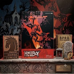 New McFarlane Toys Hellboy Collector Platinum Edition Chase Figure.
