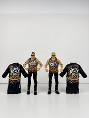 WWE Elite 42 Nasty Boys Brian Knobbs & Jerry Sags Tag Team Lot Set of 2 Complete
