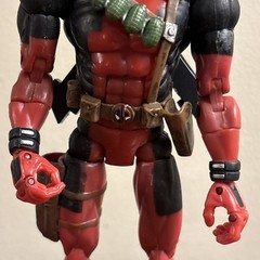 Toybiz Marvel Legends Series VI 6 Deadpool 2003 Action Figure Loose Incomplete