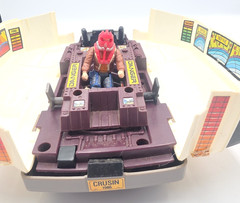 Vintage Kenner M.A.S.K. Slingshot 1986 Van w/ Ace Riker Figure Mask Not Complete