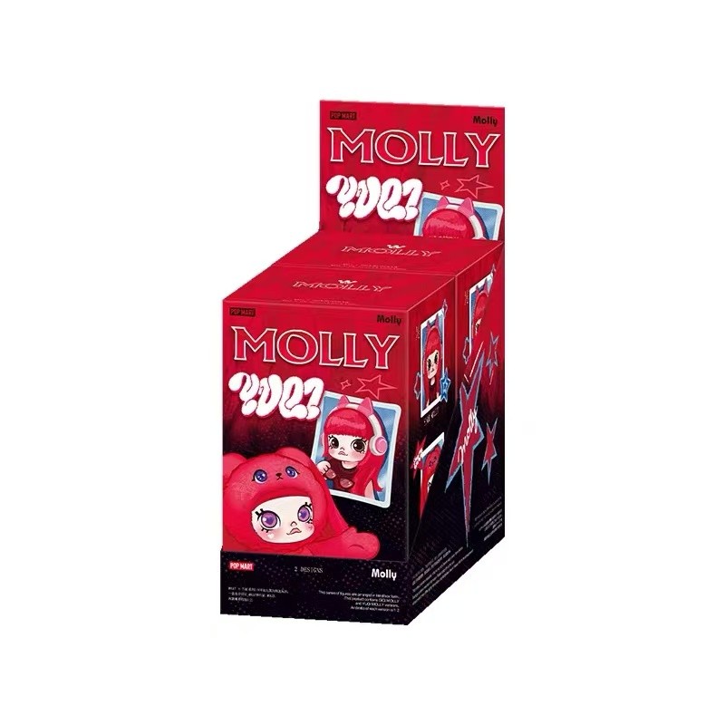 Authentic Pop Mart Molly × YUQI 1/8 Action Figure A Set Sealed NEW