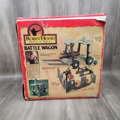 Kenner Robin Hood Prince Of Thieves Battle Wagon Brand New BOX NOT SO MUCH