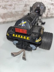 Vintage 1985 1986 Coleco Rambo S.A.V.A.G.E. Strike Cycle w/ Card & Manual