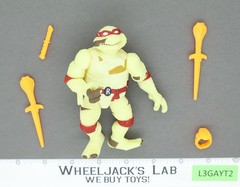 Raph as the Mummy 100% Complete GLOWS Universal Monsters Ninja Turtles TMNT 1993