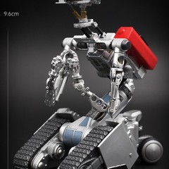 GYTOYS Short Circuit 2.0 Two Heads 3.75” Model Color Ver Resin Statue 1/18