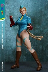 PLAY TOY P020A 1/6 Fighting Girl Blue Cammy 12″ Action Figure BNIB