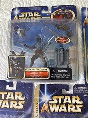 8 Star Wars Hasbro ACTION FIGURE MIXED LOT: C-3PO SKYWALKER WAT TAMBOR SANDTROOP