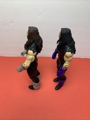 2 / 2011 WWE Mattel Undertaker Figures Black Purple Black Gray Black & Red Hair