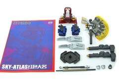 Wonderful-Trans WT-02 WT02 Sky Atlas Commander OP. Prime IDW Action Figure toy