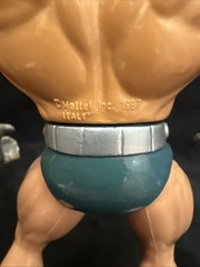 1987 Mattel Masters of the Universe MOTU Laser Light He-Man Not Complete ITALY